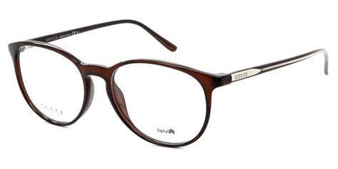 Gucci GG1040 7DJ Eyeglasses in Transparent Brown